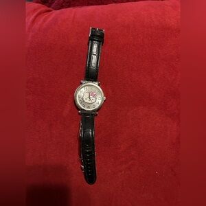 Character Dial Watch with Black Strap, Need a battery, never been used.